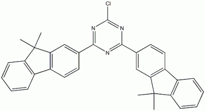 2-氯-4,6-雙(9,9-二甲基芴-2-)1,3,5-三嗪