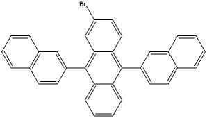 2-溴-9,10-雙(2-萘基)蒽