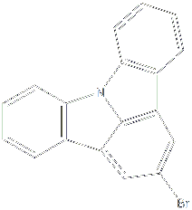 2-broMoindolo[3,2,1-jk]carbazole