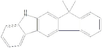 5,7-Dihydro-7,7-dimethyl-indeno[2,1-b]carbazole