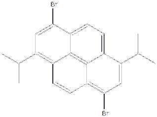 1,6-diisopropyl-3,8-dibromopyrene